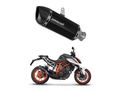 KTM 1290 SUPER Duke / R 2017 - 2019 wydech Tłumik HP1 BLACK + dB killer