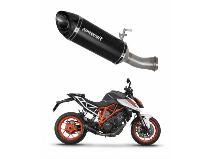KTM 1290 SUPER Duke / R 2014 - 2016 wydech Tłumik HP8 BLACK Low Level + dB killer