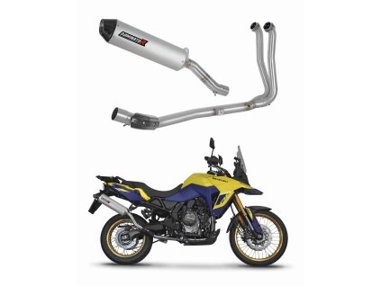 Suzuki V-Strom 800 SE / DE 2023 - 2024 Full system Kolektor wydech Tłumik MX2 + dB killer