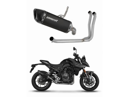 Suzuki GSX-8S / 8R 2022 - 2024 Full system Kolektor wydech Tłumik HP6 BLACK + dB killer