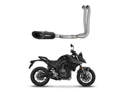 Suzuki GSX-8S / 8R 2022 - 2024 Full system Kolektor wydech Tłumik HP8 BLACK + dB killer