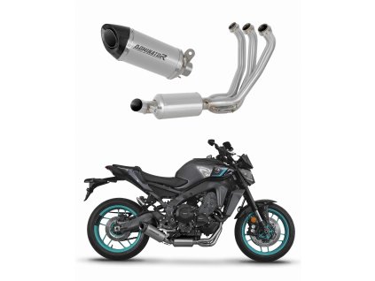 Yamaha MT-09 2024 Full system Kolektor wydech Tłumik tytanowy HP8 + dB killer