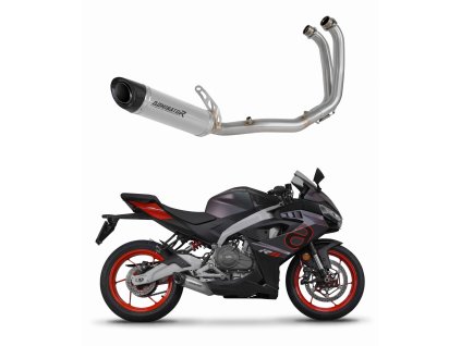 Aprilia RS 457 2024 Full system Kolektor wydech Tłumik tytanowy HP8 + dB killer