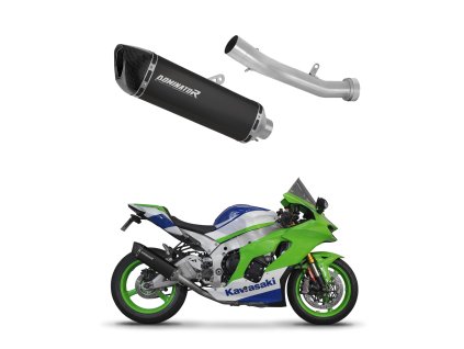 Kawasaki ZX10R / RR 2021 - 2024 wydech Tłumik HP6 BLACK + dB killer