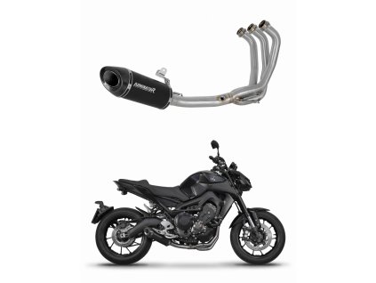 Yamaha MT-09 2013 - 2016 Full system Kolektor wydech Tłumik HP8 BLACK + dB killer