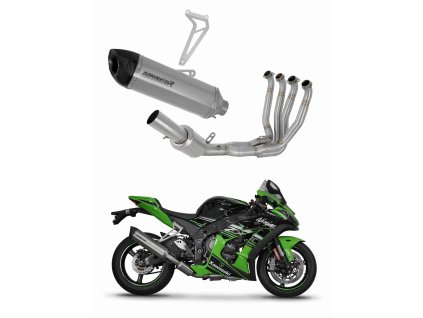 Kawasaki ZX10R 2016 - 2020 Full system Kolektor wydech Tłumik tytanowy HP5 + dB killer