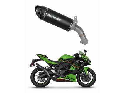 Kawasaki ZX-4R / RR 2023 - 2024 wydech Tłumik HP8 BLACK + dB killer