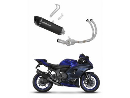 Yamaha YZF R7 2021 - 2024 RACE Full System EX wydech Tłumik HP6 BLACK + dB killer