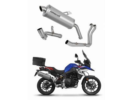 BMW F800GS 2024 Full system Kolektor wydech Tłumik tytanowy P7 + dB killer