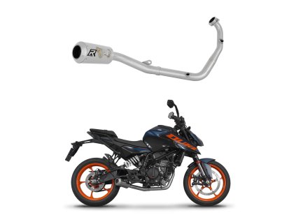 KTM 125 Duke 2024 Full system Kolektor wydech Tłumik GPS + dB killer
