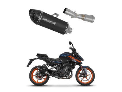 KTM 250 Duke 2024 wydech Tłumik HP8 BLACK + dB killer