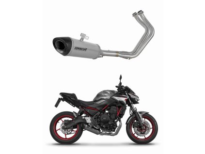 Kawasaki Ninja 650 2023 - 2025 Full system Kolektor wydech tłumik tytanowy HP8 + dB killer