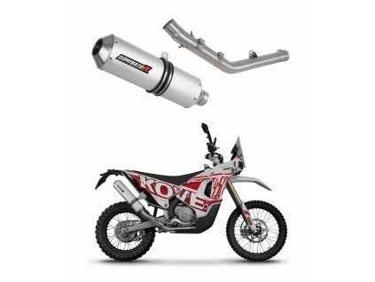 Kove 450 RALLY 2023 - 2025 wydech tłumik MX + dB killer
