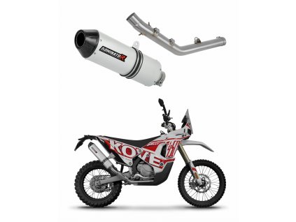 Kove 450 RALLY 2023 - 2025 wydech tłumik MX2 + dB killer