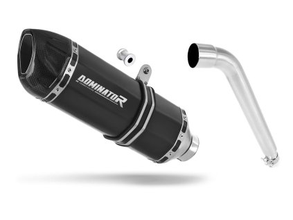 Honda XL 125 V VARADERO 2007 - 2012 wydech tłumik HP1 BLACK + dB killer