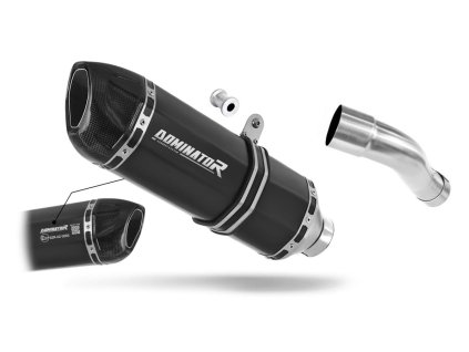 Honda CBR 600F PC41 2011 - 2015 Homologowany wydech tłumik HP1 BLACK