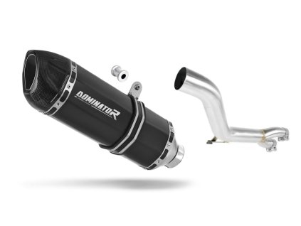 Honda NT 650 V DEAUVILLE RC47 1998 - 2005 wydech tłumik HP1 BLACK + dB killer