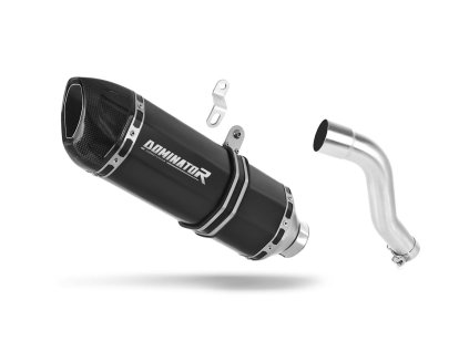 Honda XL 700 V TRANSALP 2008 - 2014 wydech tłumik HP1 BLACK + dB killer