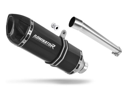 Honda XRV 750 AFRICA TWIN 1996 - 2003 RD07A wydech tłumik HP1 BLACK + dB killer