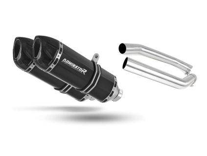 Honda VTR 1000 SP2 2002 - 2006 wydech tłumik HP1 BLACK + dB killer