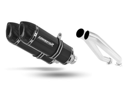 Kawasaki Z1000 2003 - 2006 wydech tłumik HP1 BLACK + dB killer