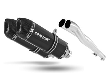 Kawasaki ZZR 1400 2006 - 2011 wydech tłumik HP1 BLACK + dB killer