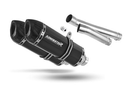 MuZ MZ 1000 S 2004 - 2007 wydech tłumik HP1 BLACK + dB killer