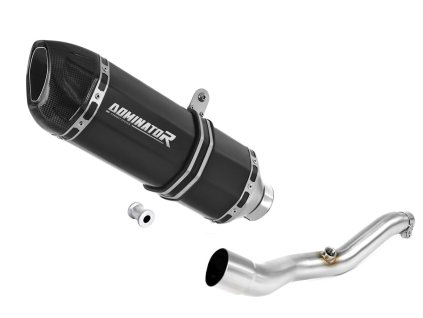 Suzuki BURGMAN 400 2007 - 2016 wydech tłumik HP1 BLACK + dB killer