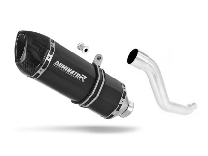 Suzuki XF 650 Freewind 1997 - 2003 wydech tłumik HP1 BLACK + dB killer