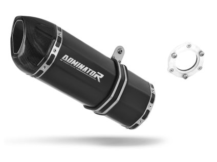 Suzuki GSXR 750 SRAD 1996 - 1999 wydech tłumik HP1 BLACK + dB killer