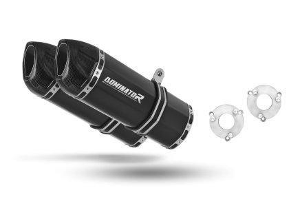 Suzuki GSXR 1000 K7 K8 wydech tłumik HP1 BLACK + dB killer