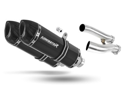 Yamaha XJR 1200 1995 - 1998 wydech tłumik HP1 BLACK + dB killer