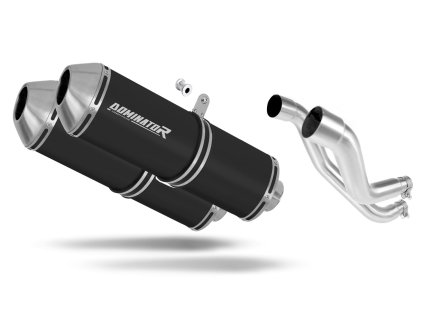 Aprilia Pegaso 650 Strada 2005 - 2006 wydech tłumik OVR BLACK + dB killer