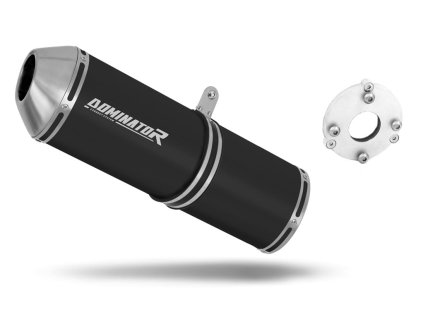 Daelim VJF Roadsport 125 wydech tłumik OVR BLACK + dB killer