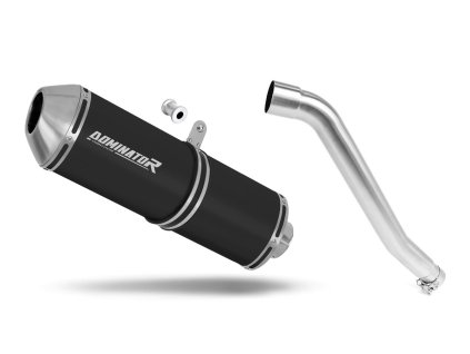 Honda XL 600 V TRANSALP 1987 - 2000 wydech tłumik OVR BLACK + dB killer