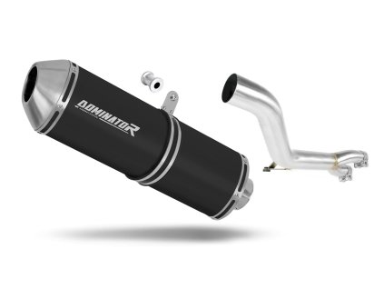 Honda NT 650 V DEAUVILLE RC47 1998 - 2005 wydech tłumik OVR BLACK + dB killer