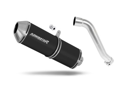 Honda XL 650 V TRANSALP 2001 - 2007 wydech tłumik OVR BLACK + dB killer