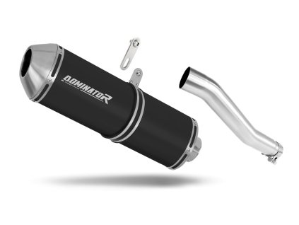 Honda XRV 750 AFRICA TWIN RD07 1993 - 1995 wydech tłumik OVR BLACK + dB killer