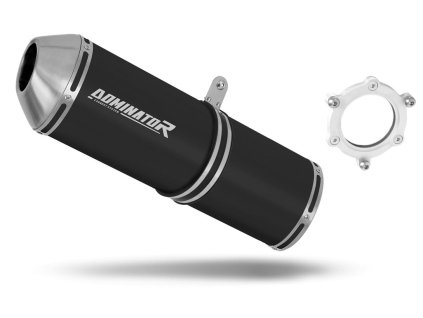 Kawasaki ZX6R 1998 - 2002 wydech tłumik OVR BLACK + dB killer