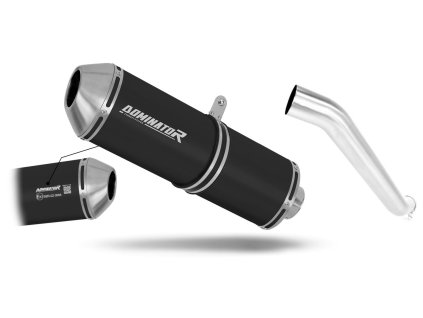 Kawasaki ZX6R 636 2003 - 2004 Homologowany wydech tłumik OVR BLACK