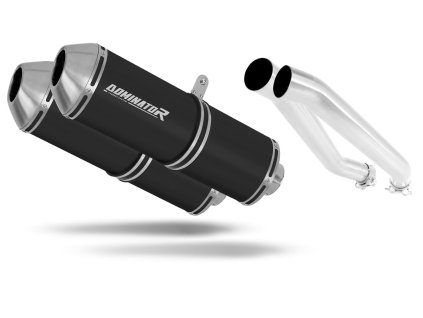 Kawasaki Z1000 2003 - 2006 wydech tłumik OVR BLACK + dB killer