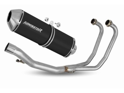 Suzuki GS 500E 1989 - 2009 Full system Kolektor wydech tłumik OVR BLACK + dB killer