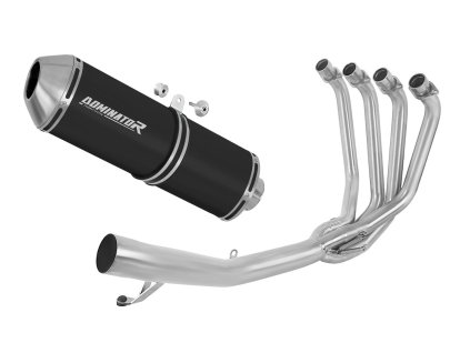 Suzuki GSF 650 BANDIT N / S 2007 - 2016 Full system Kolektor wydech tłumik OVR BLACK + dB killer