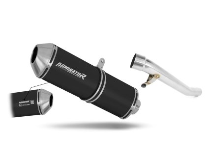 Suzuki GSXF 750 1998 - 2006 Homologowany wydech tłumik OVR BLACK