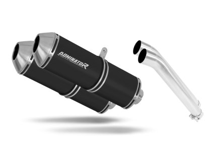 Suzuki DL 1000 V Strom 2002 - 2011 wydech tłumik OVR BLACK + dB killer