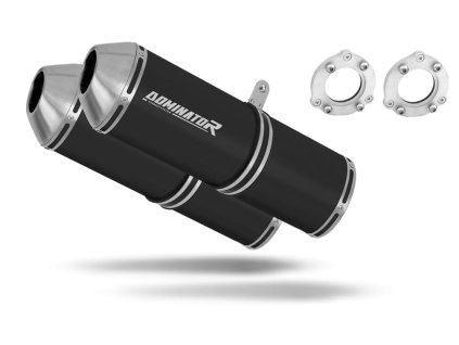 Suzuki SV 1000 N 2003 - 2007 wydech tłumik OVR BLACK + dB killer