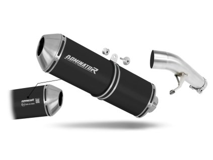 Suzuki GSX 1250 FA 2010 - 2016 Homologowany wydech tłumik OVR BLACK