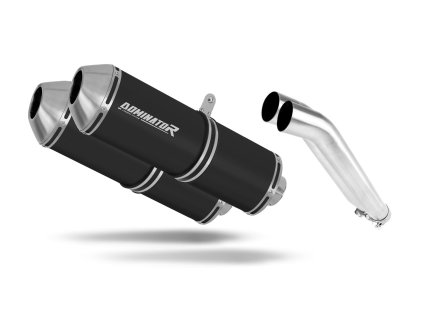 Suzuki GSX 1400 2001 - 2005 wydech tłumik OVR BLACK + dB killer