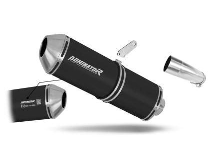 Yamaha FZ8 FAZER 2010 - 2016 Homologowany wydech tłumik OVR BLACK