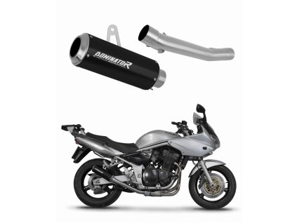 Suzuki GSF BANDIT 1200 2001 - 2005 wydech tłumik GP BLACK + dB killer
